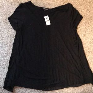 NWT black top from Express. Size small.